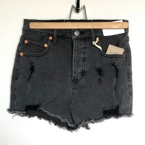 JESSICA SIMPSON Shorts Size 24 Infinite High Waist Distressed Grunge
